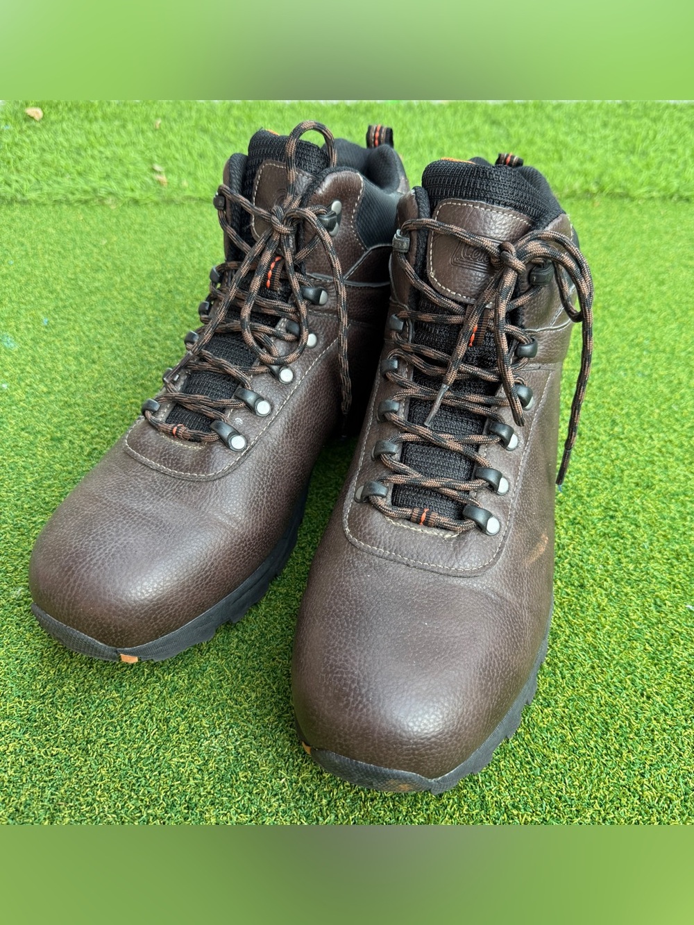 Coleman Crevasse Men’s Size 13 Brown Waterproof Hiking Boots Outdoor Trail Shoes